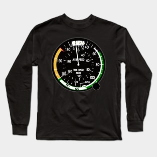 Airspeed Indicator Long Sleeve T-Shirt